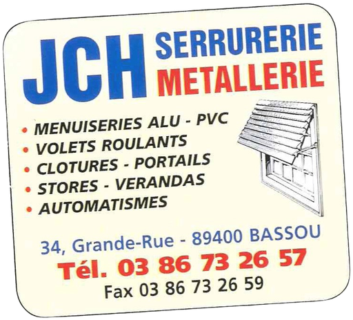 Logo JCH Serrurerie Métallerie