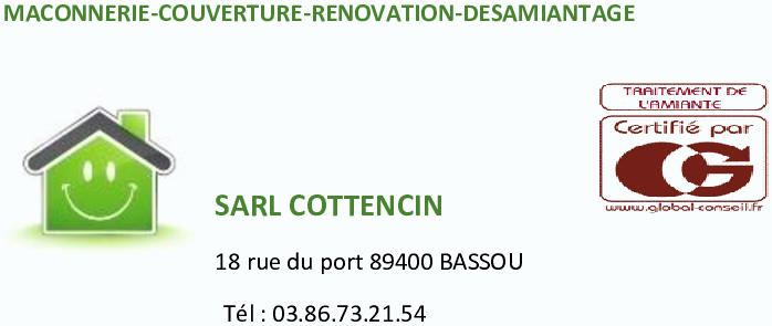 Logo SARL Cottencin